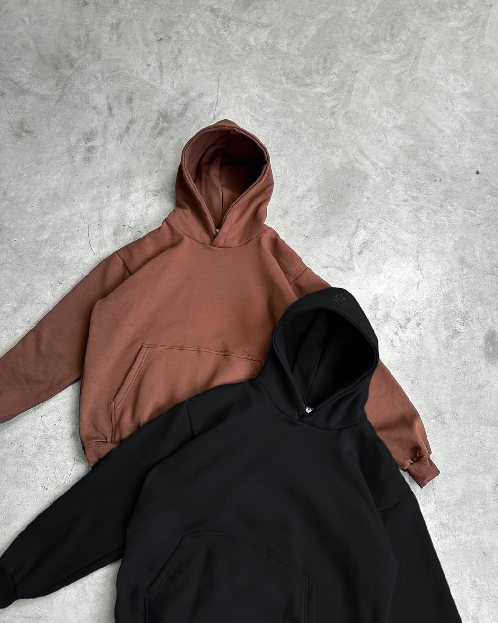 Pack of 2 Hoodie ( Black & Brown)