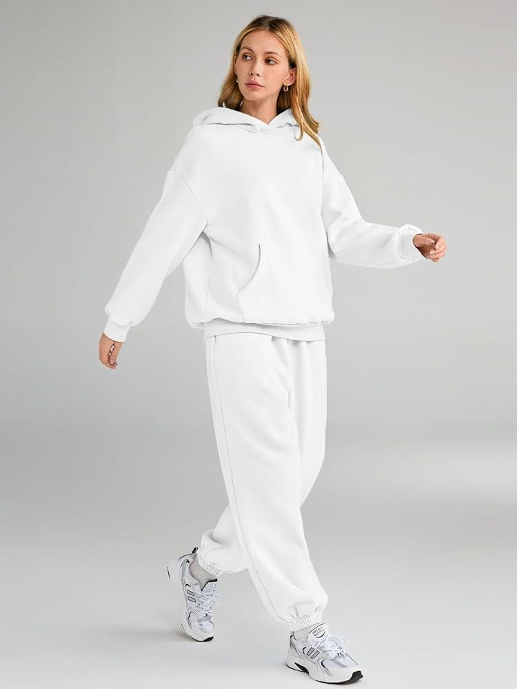 White Hoodie Tracksuit