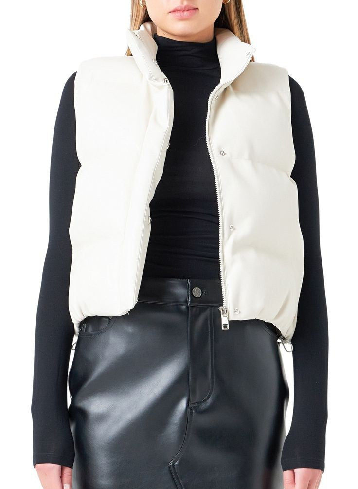 White Puffer Jacket