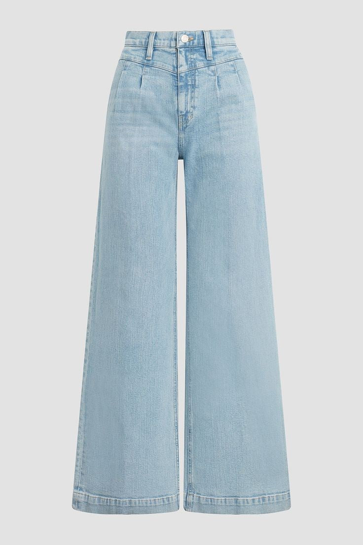 Sky Blue Wide Leg Jeans