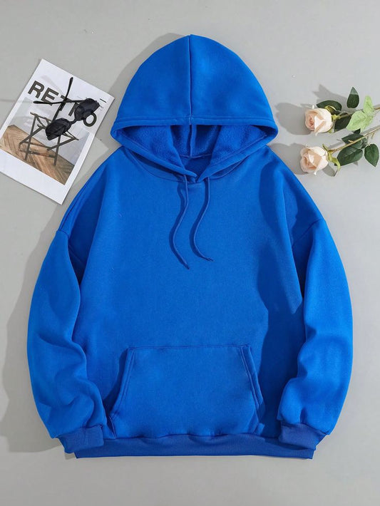 Plain Royal Blue Hoodie