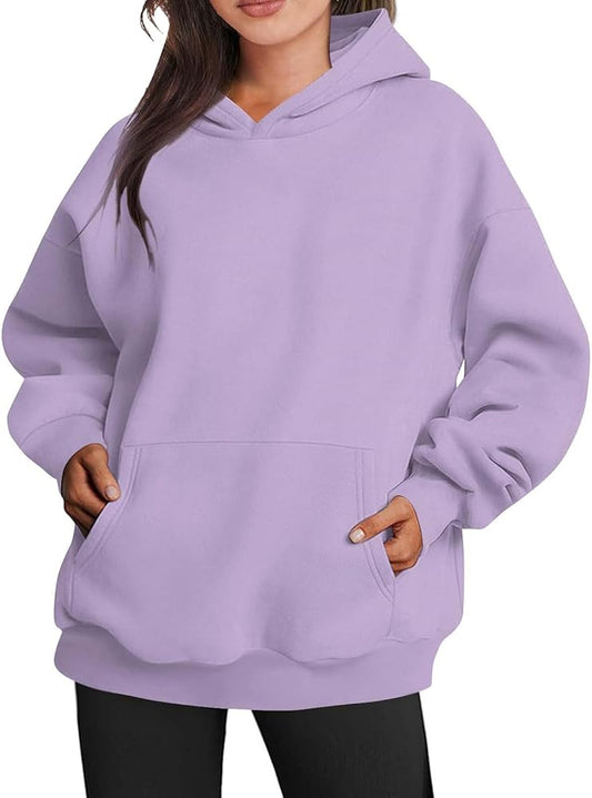 Plain Lilac Hoodie