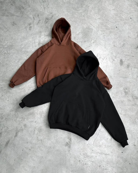 Pack of 2 Hoodie ( Black & Brown)