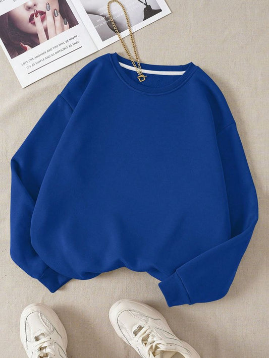 Plain Royal Blue Sweatshirt