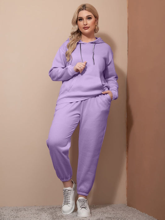 Lilac Hoodie Tracksuit