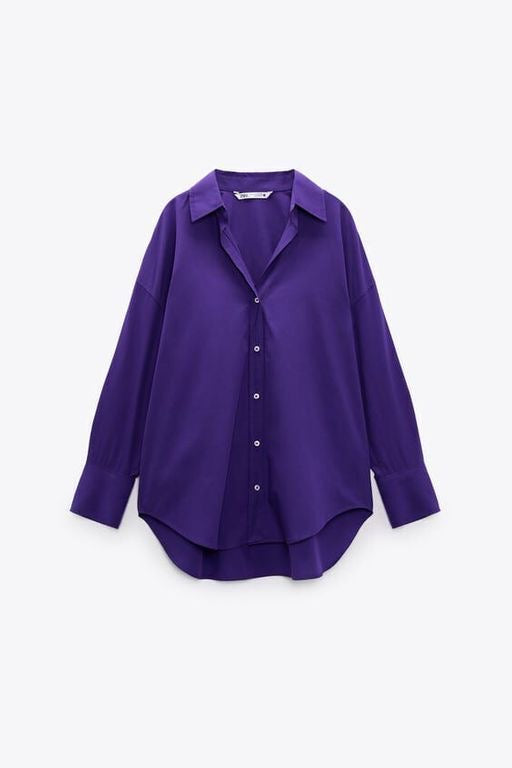 Purple Button Down Shirt