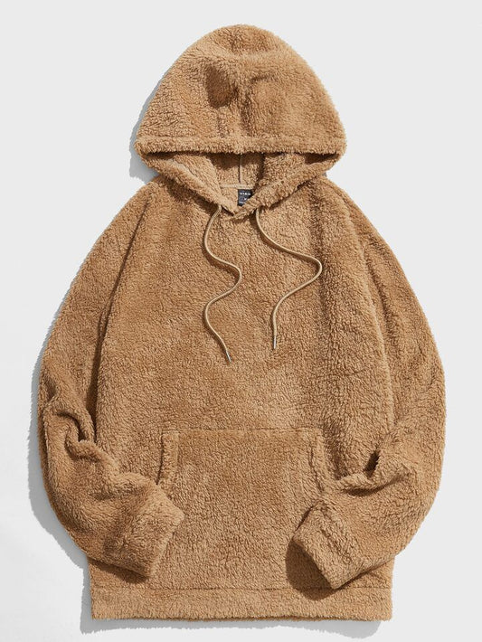 Light Brown Teddy Hoodie