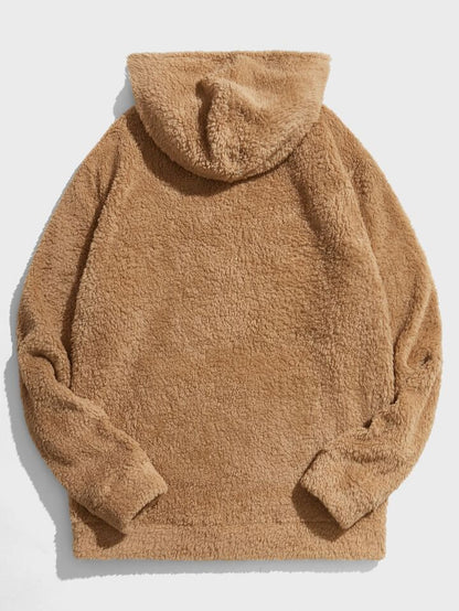 Light Brown Teddy Hoodie