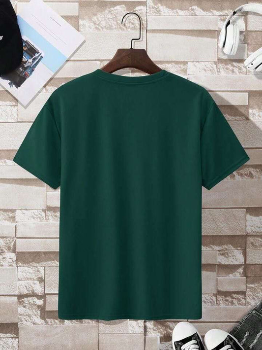 Plain Bottle Green Shirt