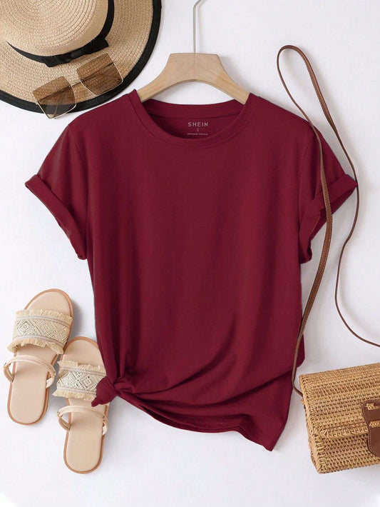 Plain Maroon Shirt