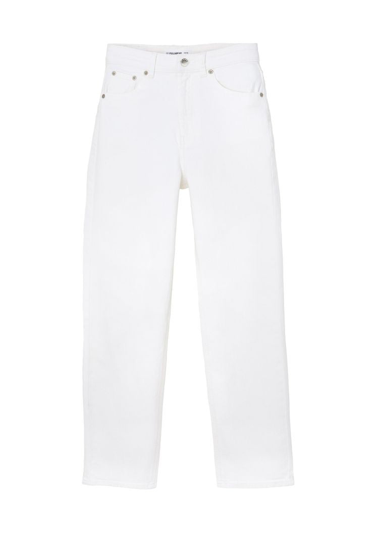 White Mom Fit Jeans