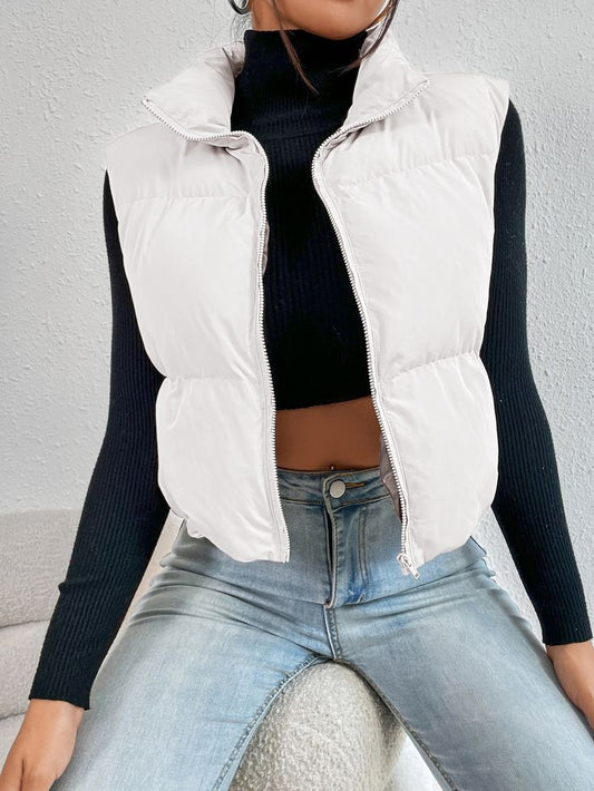 White Puffer Jacket