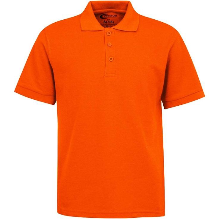 Orange Polo Shirt