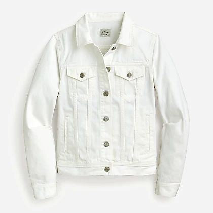 White Denim Jacket