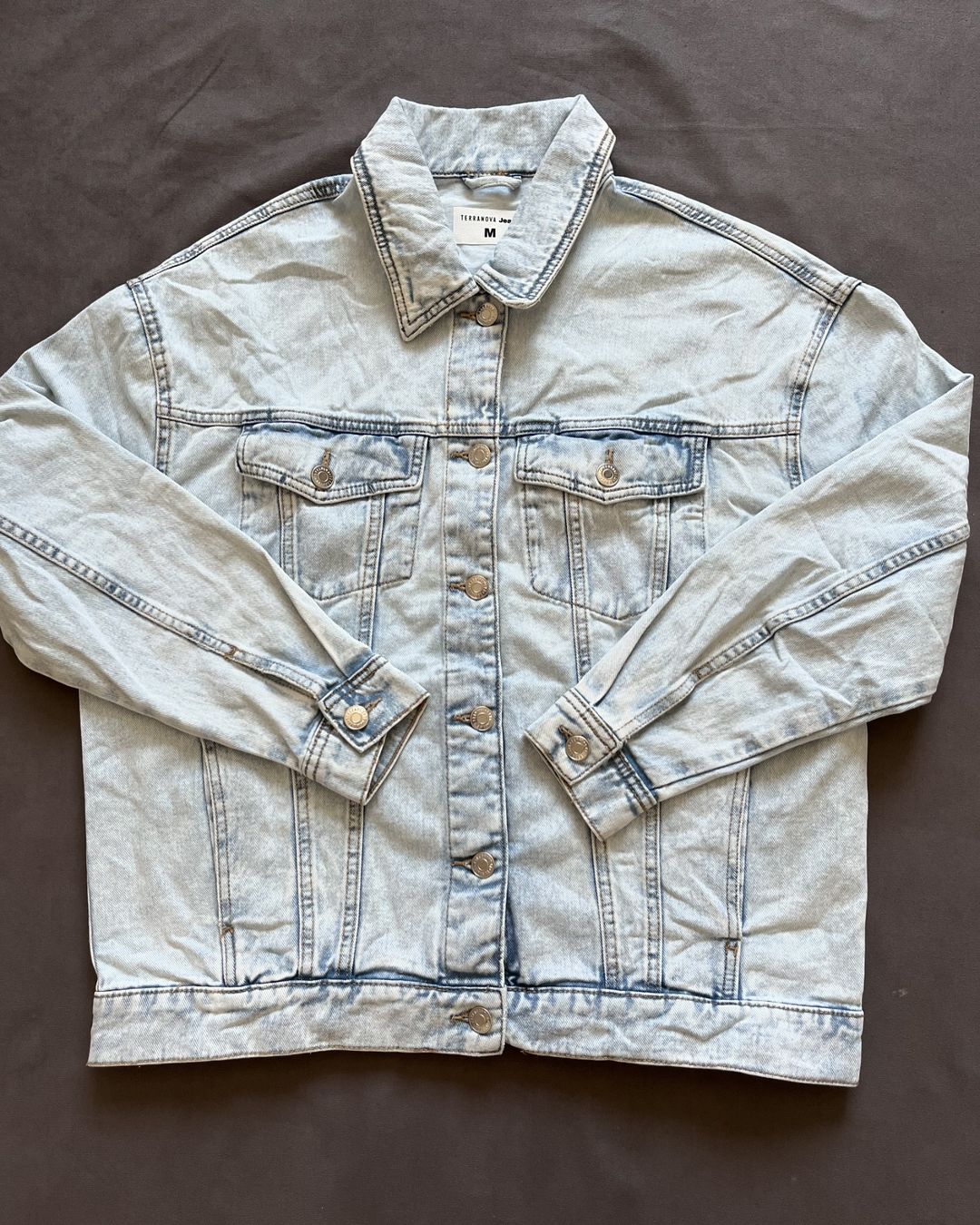 Ice Blue Denim Jacket