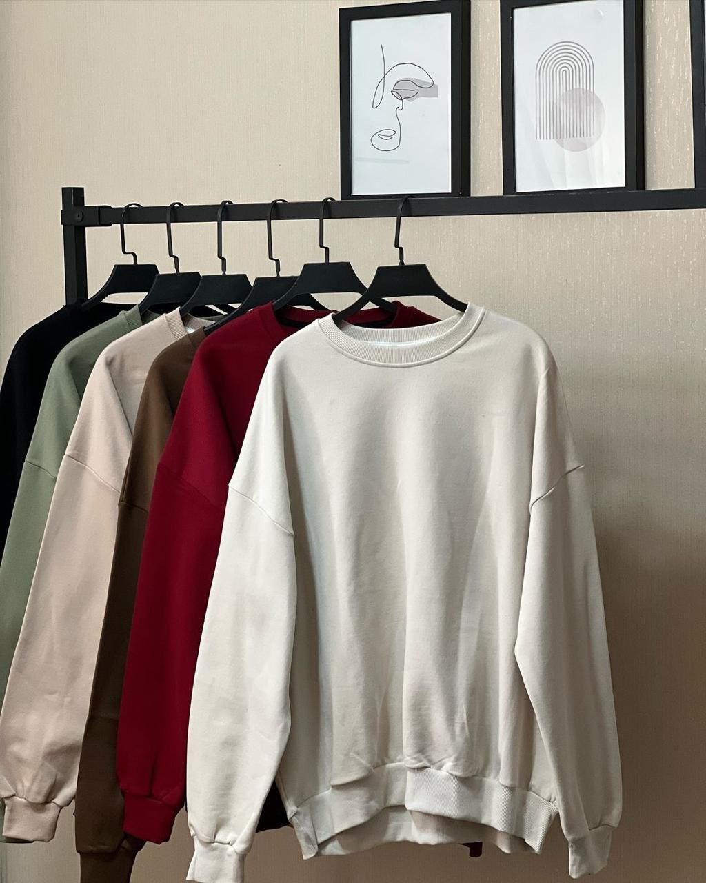 Basic Drop Shoulder Sweatshirt